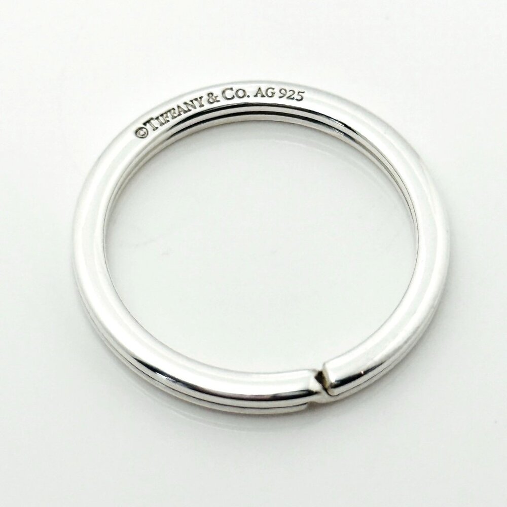 Tiffany & Co Sterling Silver Key Ring Chain Keyring Keychain